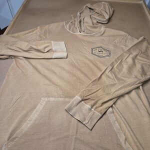 RVCA Goldenrod Lightweight Hoodie with Logo